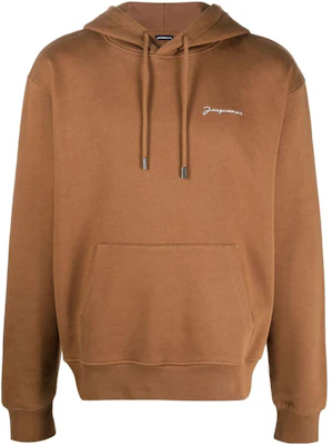 Jacquemus FW22 棕色中性刺繡Logo圓領長袖上衣 226JS3102120850 Buy Jacquemus FW22 棕色中性刺繡Logo圓領長袖上衣 226JS3102120850