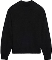 Jacquemus FW23 Black Logo Print Crewneck Sweater. 245KN295-2329-990 Jacquemus FW23 Black Logo Print Crewneck Sweater. 245KN295-2329-990