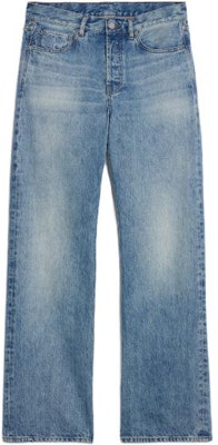 Jacquemus FW23 Straight Fit Blue Jeans with Zipper Casual Style. 225DE002-1015-31A Order Jacquemus FW23 Straight Fit Blue Jeans with Zipper Casual Style. 225DE002-1015-31A