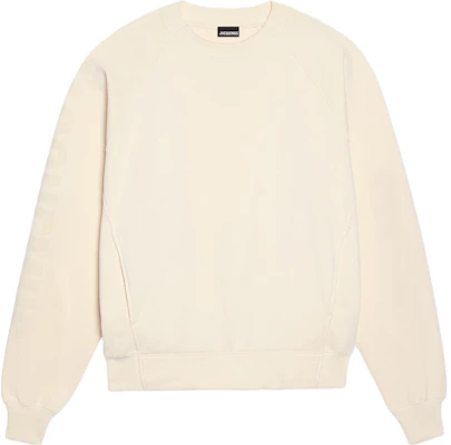 Jacquemus FW23 米色圓領長袖休閒版型衛衣 245JS236-2341-130 Buy Jacquemus FW23 米色圓領長袖休閒版型衛衣 245JS236-2341-130