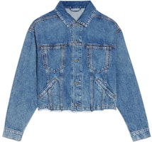 Jacquemus FW23 La Veste De Nîmes Criollo Blue Single-Breasted Jacket for Men. 236DE025-1015-31A Jacquemus FW23 La Veste De Nîmes Criollo Blue Single-Breasted Jacket for Men. 236DE025-1015-31A