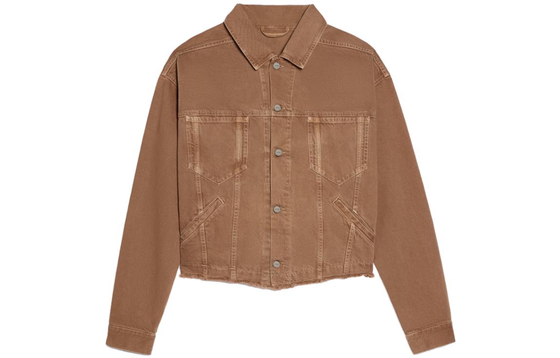 Jacquemus FW23 Le Chouchou Oversized Brown Button-Up Jacket for Men 236DE025-1016-83A