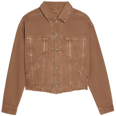 Jacquemus FW23 Le Chouchou 男士寬鬆褐色扣襟外套 236DE025-1016-83A Buy Jacquemus FW23 Le Chouchou 男士寬鬆褐色扣襟外套 236DE025-1016-83A