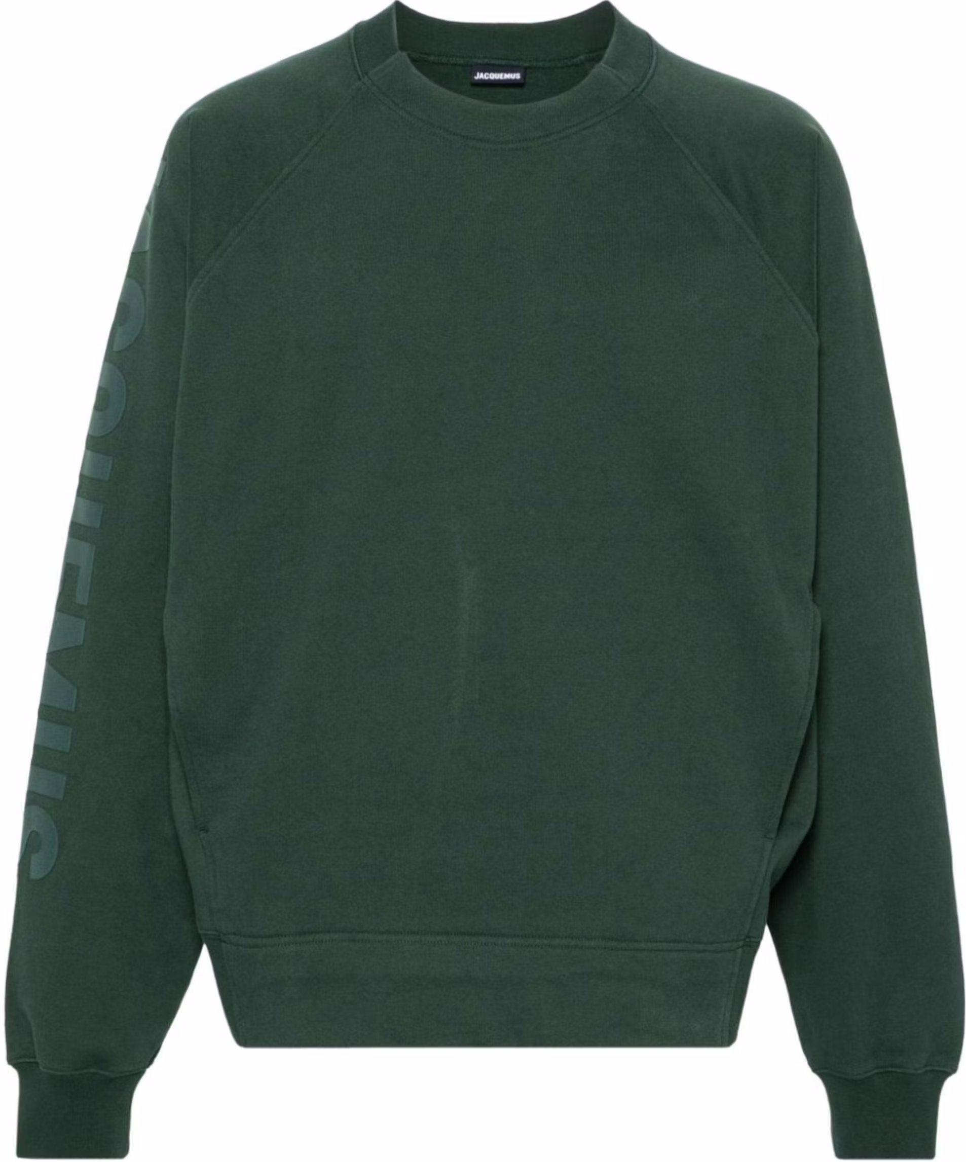 jacquemus-green-crewneck-sweatshirt-with-letter-print-245-js-2362341590