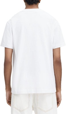 Camiseta Blanca Jacquemus Logo de Grosgrain 245JS208-2125-100 Shop Camiseta Blanca Jacquemus Logo de Grosgrain 245JS208-2125-100