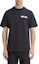 Lookbook Jacquemus Grosgrain Logo Black Crewneck T-Shirt for Men 245JS208-2125-990