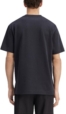 Jacquemus Grosgrain Logo Black Crewneck T-Shirt for Men 245JS208-2125-990 Shop Jacquemus Grosgrain Logo Black Crewneck T-Shirt for Men 245JS208-2125-990