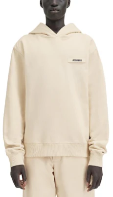 ジャックムス グログランロゴ オーバーサイズ フーディー イエロー 長袖スウェット 245JS247-2036-150 Lookbook ジャックムス グログランロゴ オーバーサイズ フーディー イエロー 長袖スウェット 245JS247-2036-150