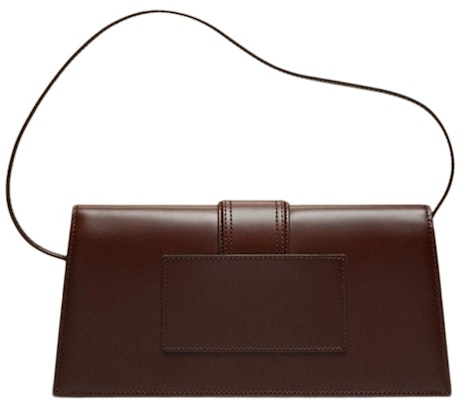 Jacquemus Le Bambino Long Flap Bag Brown Lookbook Jacquemus Le Bambino Long Flap Bag Brown