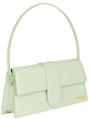 Jacquemus Le Bambino Long Flap Shoulder Bag Light Green Order Jacquemus Le Bambino Long Flap Shoulder Bag Light Green
