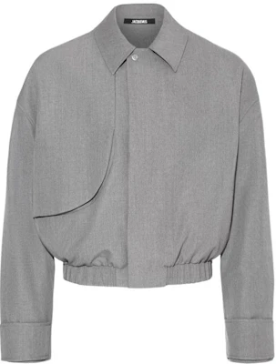 Jacquemus Le Blouson Salti 灰色休閒寬鬆外套 245SH072-1539-950 Buy Jacquemus Le Blouson Salti 灰色休閒寬鬆外套 245SH072-1539-950