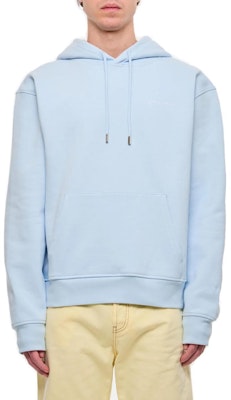 Jacquemus Le Brodé 刺绣Logo宽松连帽衫 浅蓝色. 245JS310-2120-321 Purchase Jacquemus Le Brodé 刺绣Logo宽松连帽衫 浅蓝色. 245JS310-2120-321
