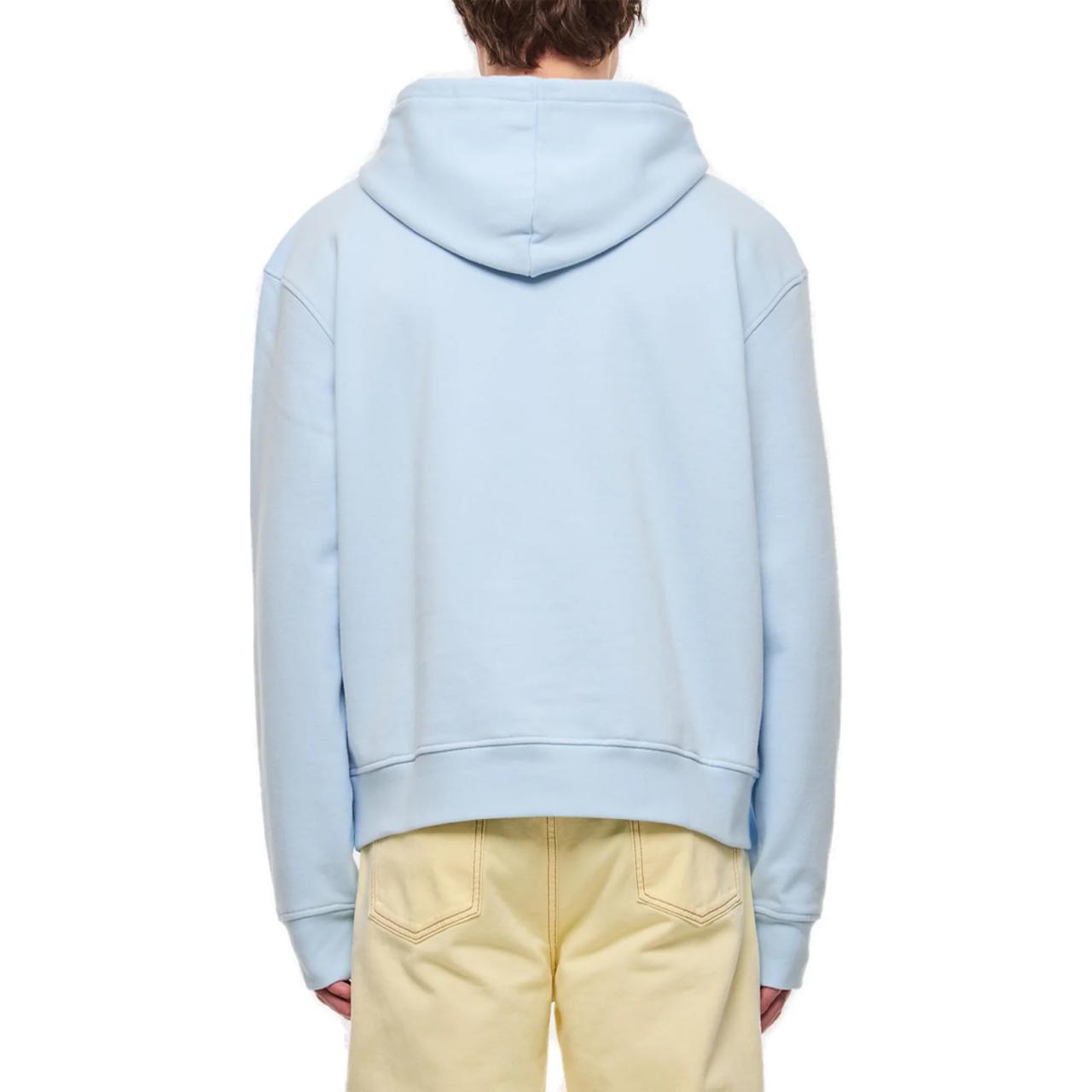 Sizing Jacquemus Hoodie Logo Bordir Oversized Biru Muda. 245JS310-2120-321