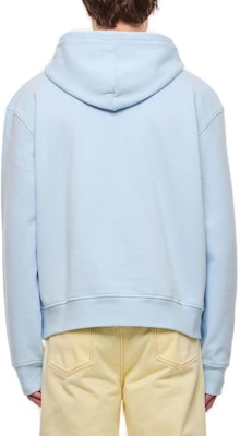 Jacquemus Le Brodé 刺绣Logo宽松连帽衫 浅蓝色. 245JS310-2120-321 Sizing Jacquemus Le Brodé 刺绣Logo宽松连帽衫 浅蓝色. 245JS310-2120-321