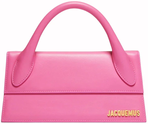 Jacquemus Le Chiquito 长款标志粉色手提包 Buy Jacquemus Le Chiquito 长款标志粉色手提包