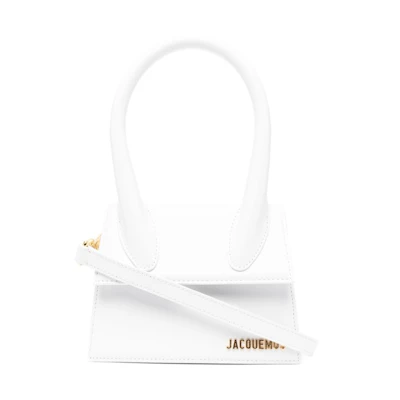 Jacquemus Le Chiquito Moyen Bag White