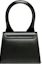 Order Jacquemus Le Chiquito Moyen Hitam/Perak