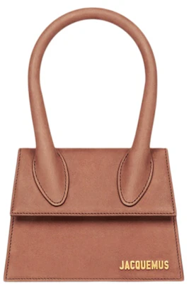 Beg Tangan Jacquemus Le Chiquito Moyen Signature Coklat Buy Beg Tangan Jacquemus Le Chiquito Moyen Signature Coklat