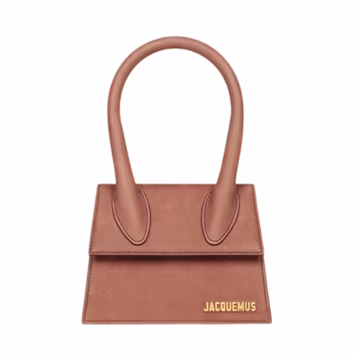 Jacquemus Le Chiquito Moyen Signature Handbag Brown