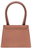 Lookbook Jacquemus Le Chiquito Moyen Signature Handbag Brown