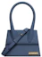 Buy Jacquemus Le Chiquito Moyen Tas Signature Biru Tua Navy