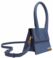 Order Jacquemus Le Chiquito Moyen Signature Handbag Dark Navy