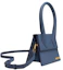 Order Jacquemus Le Chiquito Moyen Tas Signature Biru Tua Navy