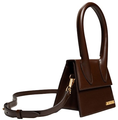 Jacquemus Le Chiquito Moyen Signature Handbag Dark Brown Order Jacquemus Le Chiquito Moyen Signature Handbag Dark Brown