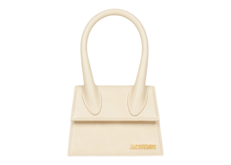 Jacquemus Le Chiquito Moyen Signature Handbag Ivory