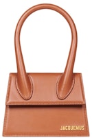Jacquemus Le Chiquito Moyen Signature Handbag Light Brown Jacquemus Le Chiquito Moyen Signature Handbag Light Brown
