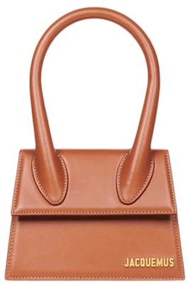 Jacquemus Le Chiquito Moyen Beg Tangan Signature Coklat Muda Buy Jacquemus Le Chiquito Moyen Beg Tangan Signature Coklat Muda