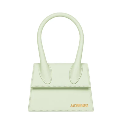 Jacquemus Le Chiquito Moyen Signature Handbag Light Green