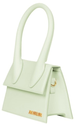Jacquemus Le Chiquito Moyen Signature Handbag Light Green Order Jacquemus Le Chiquito Moyen Signature Handbag Light Green