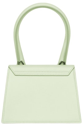 Jacquemus Le Chiquito Moyen Signature Handbag Light Green Lookbook Jacquemus Le Chiquito Moyen Signature Handbag Light Green