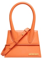 Jacquemus Le Chiquito Moyen Signature Handbag Orange Jacquemus Le Chiquito Moyen Signature Handbag Orange