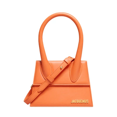 Jacquemus Le Chiquito Moyen Signature Handbag Orange