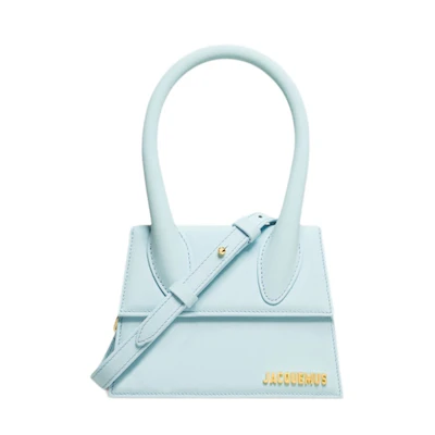 Jacquemus Le Chiquito Moyen Signature Handbag Pale Blue