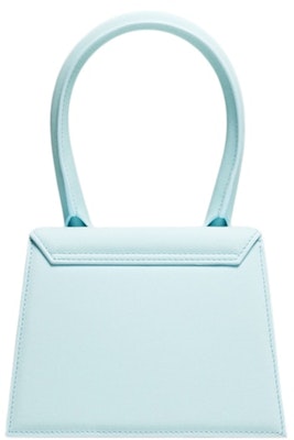 Jacquemus Le Chiquito Moyen Signature Handbag Pale Blue Lookbook Jacquemus Le Chiquito Moyen Signature Handbag Pale Blue