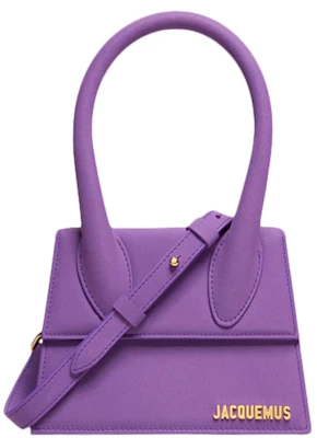 Tas Tangan Jacquemus Le Chiquito Moyen Ungu Signature Buy Tas Tangan Jacquemus Le Chiquito Moyen Ungu Signature