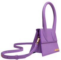 Order Jacquemus Le Chiquito Moyen Signature Handbag Purple