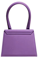 Lookbook Jacquemus Le Chiquito Moyen Signature Handbag Purple