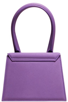 Jacquemus Le Chiquito Moyen Signature Handbag Purple Lookbook Jacquemus Le Chiquito Moyen Signature Handbag Purple