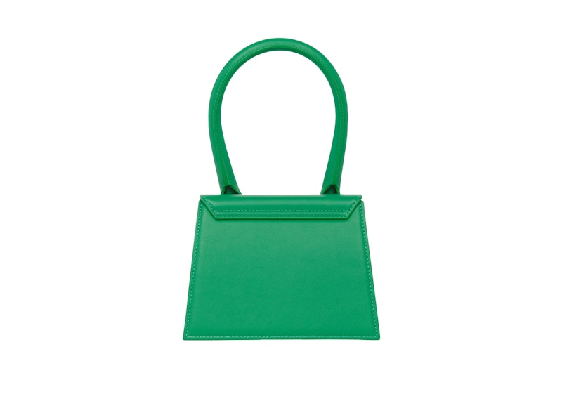 Lookbook 자크뮈스 르 치키토 모옌 탑핸들 백 (그린)
