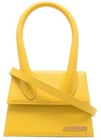 Jacquemus Le Chiquito Moyen Top-Handle Bag Warm Yellow Jacquemus Le Chiquito Moyen Top-Handle Bag Warm Yellow