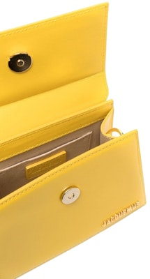 Jacquemus Le Chiquito Moyen Top-Handle Bag Warm Yellow Lookbook Jacquemus Le Chiquito Moyen Top-Handle Bag Warm Yellow