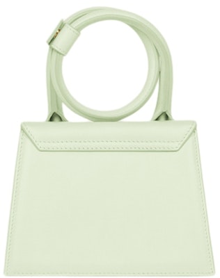 Jacquemus Le Chiquito Noeud Coiled Handbag Light Green Lookbook Jacquemus Le Chiquito Noeud Coiled Handbag Light Green