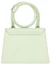 Lookbook 자크뮈스 르 치키토 노드 라이트 그린 핸드백