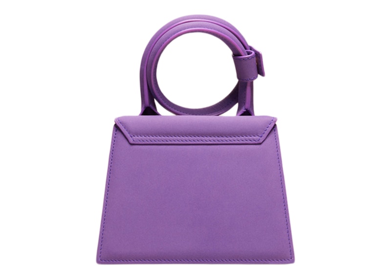 Lookbook 자크뮈스 르 치키토 노드 코일 퍼플 핸드백 
