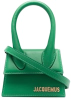 Jacquemus Le Chiquito Top-Handle Bag Mini Green Jacquemus Le Chiquito Top-Handle Bag Mini Green