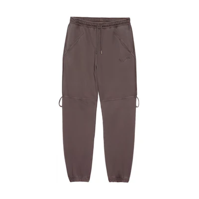 Jacquemus Le Chouchou High-Waist Jogger Pants Brown Knit Trousers. 236JS176-2087-881